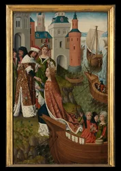 Panneau de la Légende de Sainte Ursule