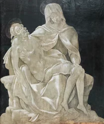 La lamentation sur le Christ mort (Pietà), le maître de la Madonna de Manchester