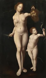 Judith et le petit Hercule, Maître de la Mansi-Magdalena, vers 1525-30