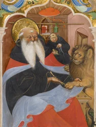 Saint Jérôme extrayant une épine de la patte d