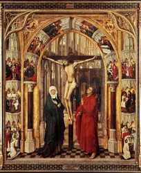 Triptyque de la Rédemption, panneau central : Crucifixion