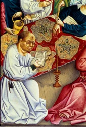 La mort de la Vierge (détail)