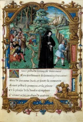 Représentation de la reine de Navarre Marguerite d