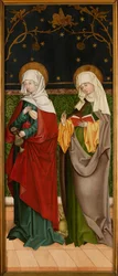 Sainte Élisabeth de Hongrie et Sainte Marguerite, vers 1485-1490