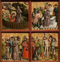 Retable avec La Passion du Christ, vers 1440