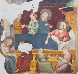 Naissance de Jean-Baptiste (détail)