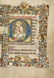 Initiale D : La Vierge et l