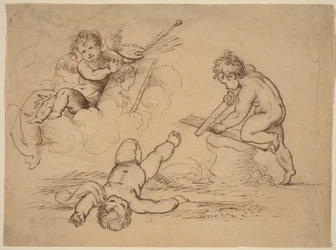 Allégorie : Quatre Putti