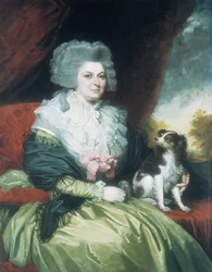 Dame avec un chien, 1786