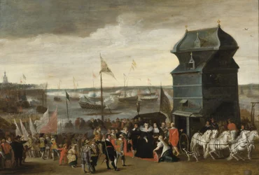 La reine Marie de Médicis débarquant à Anvers