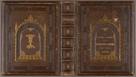 [Album de compilation sur la guerre de Sécession : principalement des portraits de groupe représentant des généraux et leurs états-majors, ainsi que quelques scènes de campement]