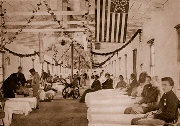 Hôpital militaire près de Washington, D.C., 1861-65