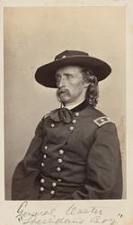 Général George Armstrong Custer, 1865 (photo)