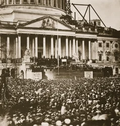 Inauguration du président Lincoln, 4 mars 1861