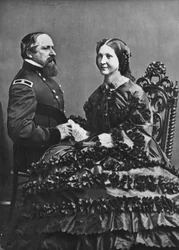 James B. et Fannie Ricketts, vers 1860, 1939
