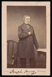 Portrait de Joseph Henry 1797-1878 - Debout, avant 1878