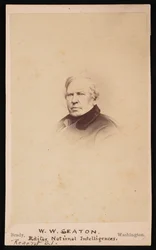 Portrait de William Winston Seaton 1785-1866, avant 1866