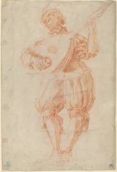 Homme jouant du luth