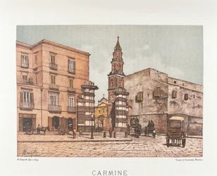 Italie, Naples, Santa Maria del Carmine