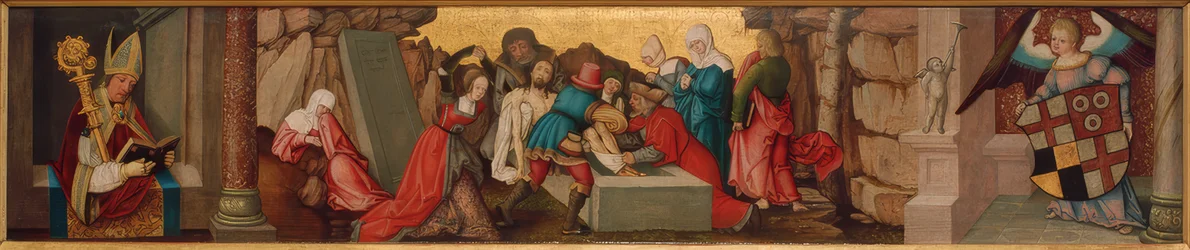 La mise au tombeau du Christ