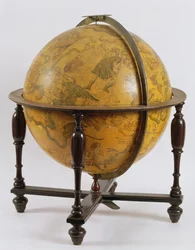 Globe céleste, 1636