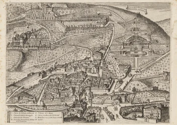 Vue de Frascati et des environs