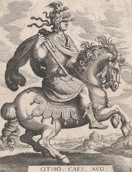 Planche 8 : Empereur Othon à cheval, de 