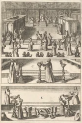 Planche de "Topographia Italiae", 1688