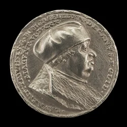 Lorenz Truchsess von Pommersfelden, 1473-1543, doyen de la cathédrale de Mayence [avers]
