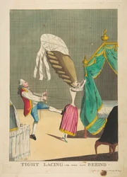 Lacets serrés ou Tenez bon derrière, 1er mars 1777