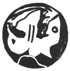 Du Serie Glyphes 1, 2017 (encre de Chine)