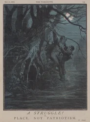 Une lutte ! ou, Place, pas patriotisme