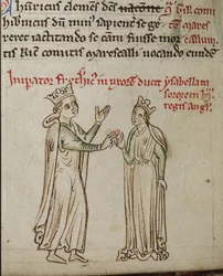 Frédéric II et Isabelle d