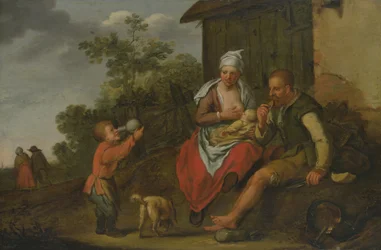Le quincaillier et sa famille