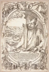 Portrait du chef militaire Nikola IV Zrinski (Miklós IV Zrínyi)