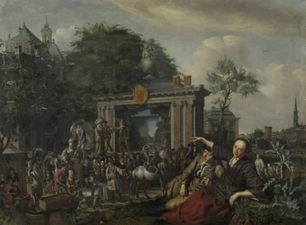 Représentation théâtrale en plein air
