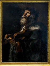 Homère aveugle, vers 1635 (huile sur toile)