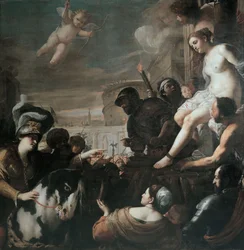 Clorinda sauve Olindo et Sophronia, 1645