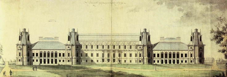 Le Palais de Tsaritsyno, vers 1796
