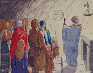Conversion religieuse des Gaulois, c.1920-29