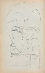 Carnet de croquis italien : Croquis abstrait page 5, 1898-1899