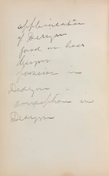 Carnet de croquis italien : Notes page 239, 1898-1899