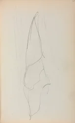 Carnet de croquis italien, page de voile 70