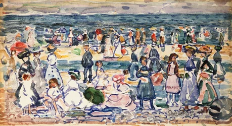 Marée basse, Revere Beach, vers 1910-11