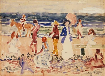 Sur la plage