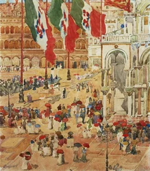 La Piazza San Marco, Venise