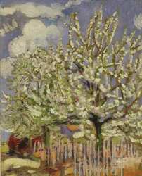 Arbres en fleurs, 1908