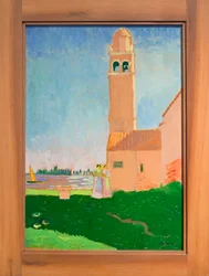 Église sur la lagune