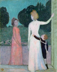 Madame Adrien Mithouard et son fils, Jacques, 1903