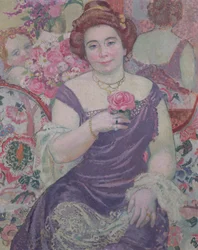 Marthe avec une rose, 1909